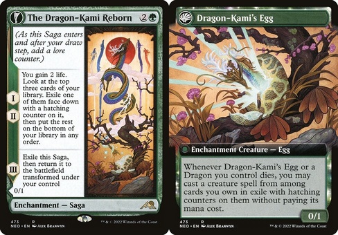 The Dragon-Kami Reborn // Dragon-Kami's Egg (extended art)