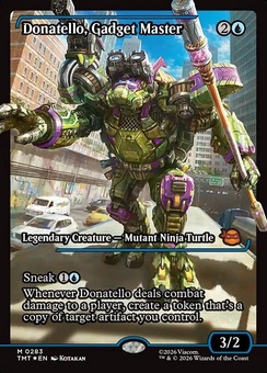 Donatello, Gadget Master (fullart foil)