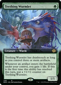 Teething Wurmlet (extended art)