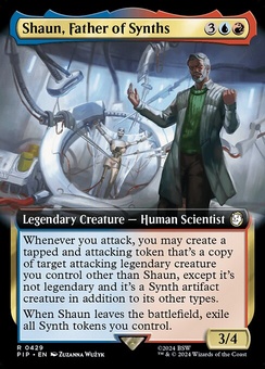 Shaun, Father of Synths (extended art)