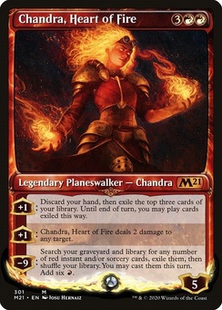Chandra, Heart of Fire (showcase)