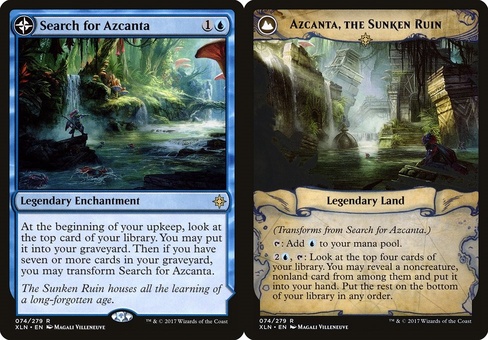 Search for Azcanta // Azcanta, the Sunken Ruin (foil)