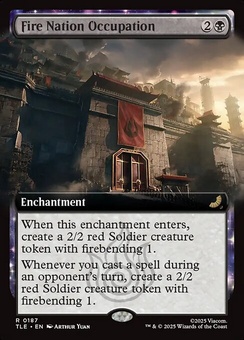 Fire Nation Occupation (extended art)