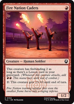 Fire Nation Cadets (foil)