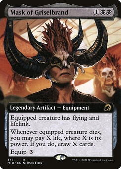 Mask of Griselbrand (extended art)
