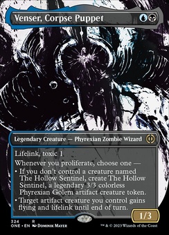 Venser, Corpse Puppet (borderless)