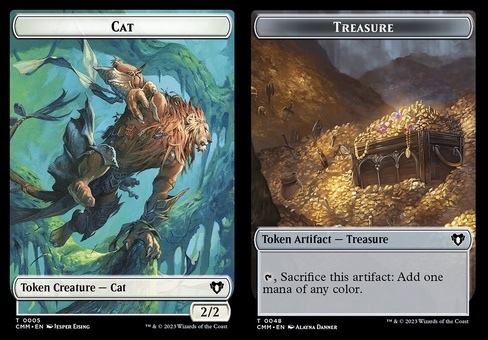 Cat // Treasure (token)