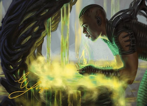 Necrogen Communion (art series signed)