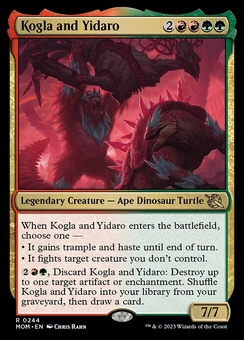 Kogla and Yidaro (promo pack stamp - foil)