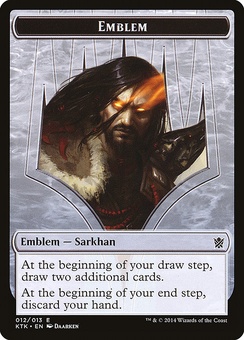 Sarkhan, the Dragonspeaker Emblem (token)