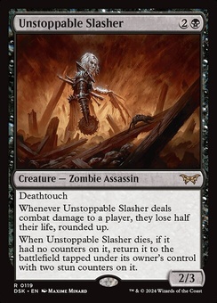 Unstoppable Slasher (promo pack stamp foil)