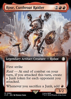 Rose, Cutthroat Raider (extended art)