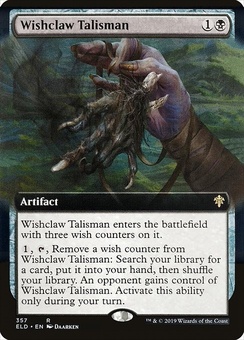 Wishclaw Talisman (extended art)