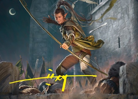 Legolas, Counter of Kills (art series - signed)