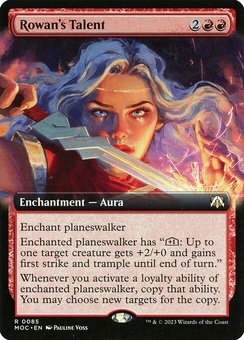 Rowan's Talent (extended art)