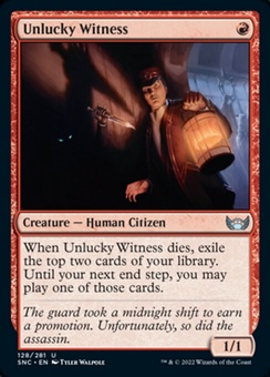 Unlucky Witness (foil)