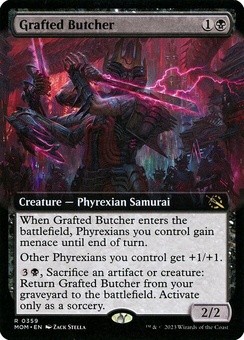 Grafted Butcher (extended art foil)