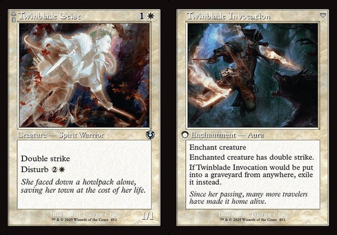 Twinblade Geist // Twinblade Invocation (retro)