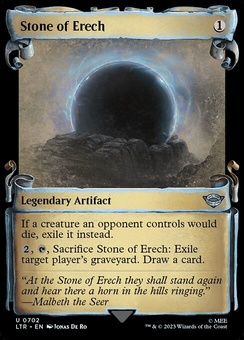Stone of Erech (silver scroll foil)