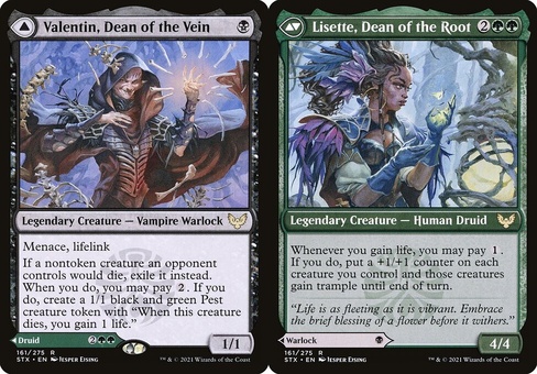 Valentin, Dean of the Vein // Lisette, Dean of the Root