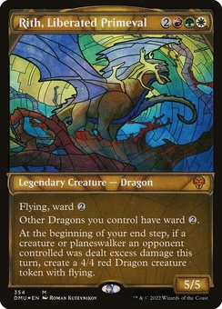 Rith, Liberated Primeval (showcase textured foil)