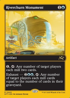 Riverchurn Monument (boxtopper foil)
