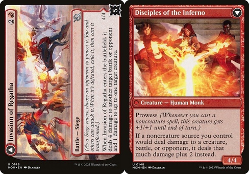 Invasion of Regatha // Disciples of the Inferno