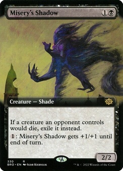 Misery's Shadow (extended art foil)