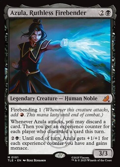 Azula, Ruthless Firebender (foil)