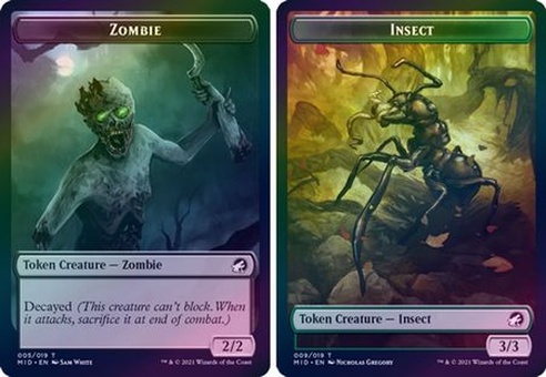 Zombie // Insect (token - foil)