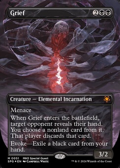 Grief (borderless textured foil)