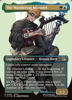 The Wandering Minstrel (borderless surge foil)