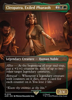 Cleopatra, Exiled Pharaoh (borderless)