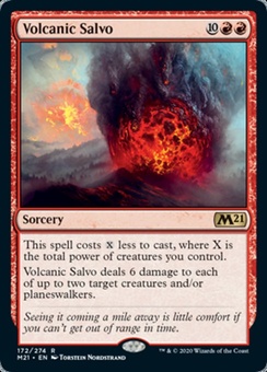 Volcanic Salvo (prerelease promo)