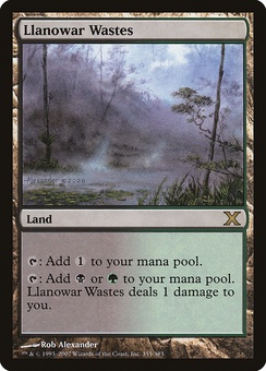 Llanowar Wastes (10E foil)