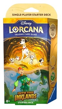 Lorcana: Into the Inklands Amber & Emerald Starter Deck Lorcana: Into the Inklands Amber & Emerald Starter Deck