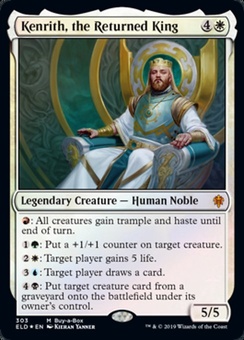 Kenrith, the Returned King (mystery booster)