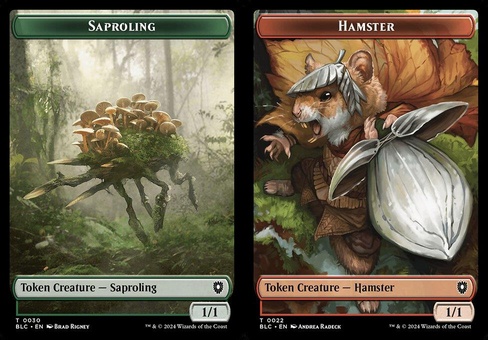 Saproling // Hamster (token)