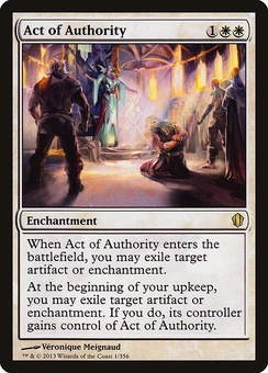 Act of Authority (C13)