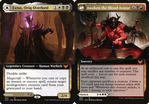 Extus, Oriq Overlord // Awaken the Blood Avatar (extended art)