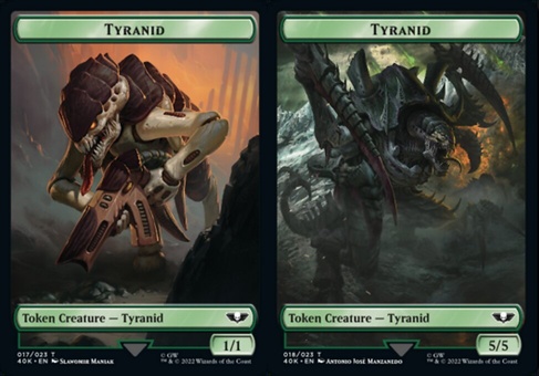 Tyranid #17 // Tyranid #18 (token)