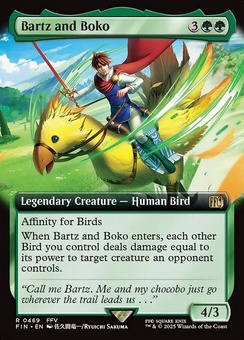 Bartz and Boko (extended art)