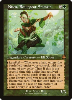 Nissa, Resurgent Animist (retro showcase)