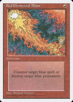 Red Elemental Blast (EX) (4ED)