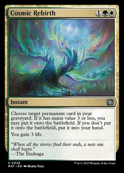 Cosmic Rebirth (foil)