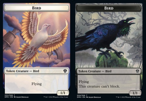 Bird #2 // Bird #6 (token - foil)