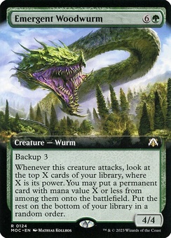 Emergent Woodwurm (extended art)