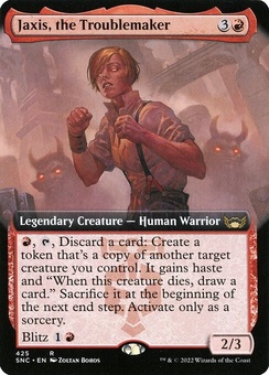 Jaxis, the Troublemaker (extended art)