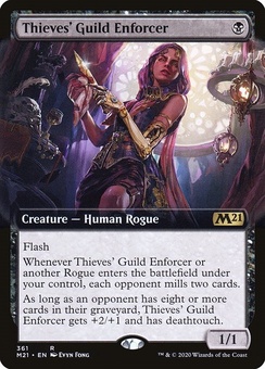 Thieves' Guild Enforcer (extended art)