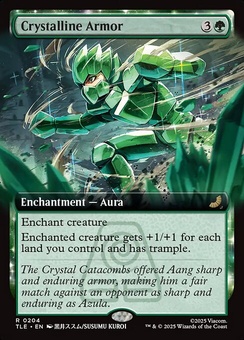Crystalline Armor (extended art foil)